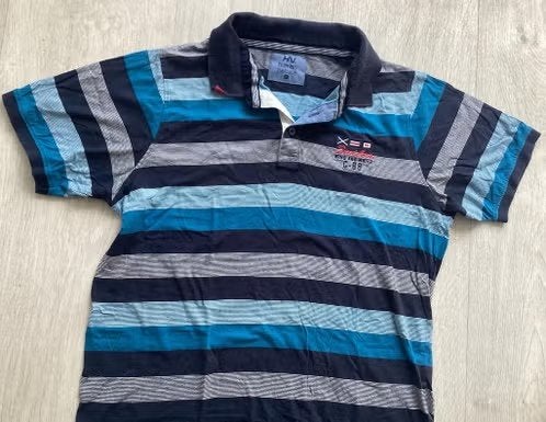 Human Nature Polo Shirt Maat XL Korte Mouw, Blauw, Maat 56/58 (XL), Ophalen of Verzenden, Zo goed als nieuw