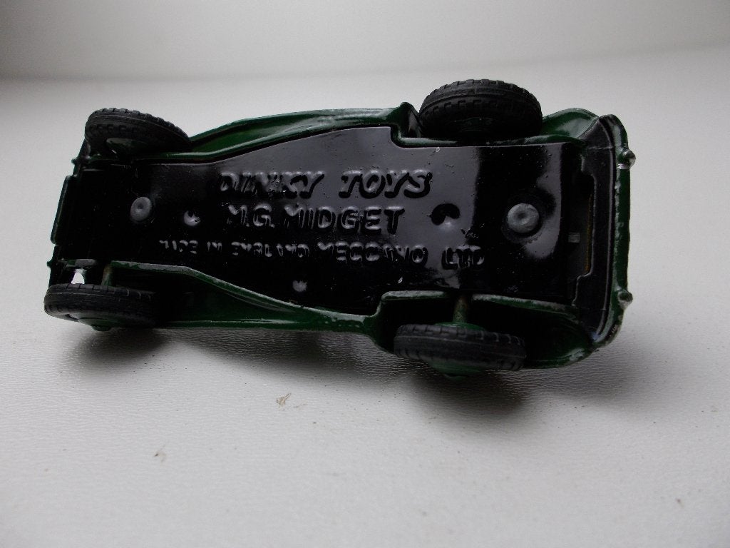 1955 Dinky Toys 108 MG MIDGET SPORTS (Gerestaureerd.), Ophalen of Verzenden, Gebruikt, Auto, Dinky Toys