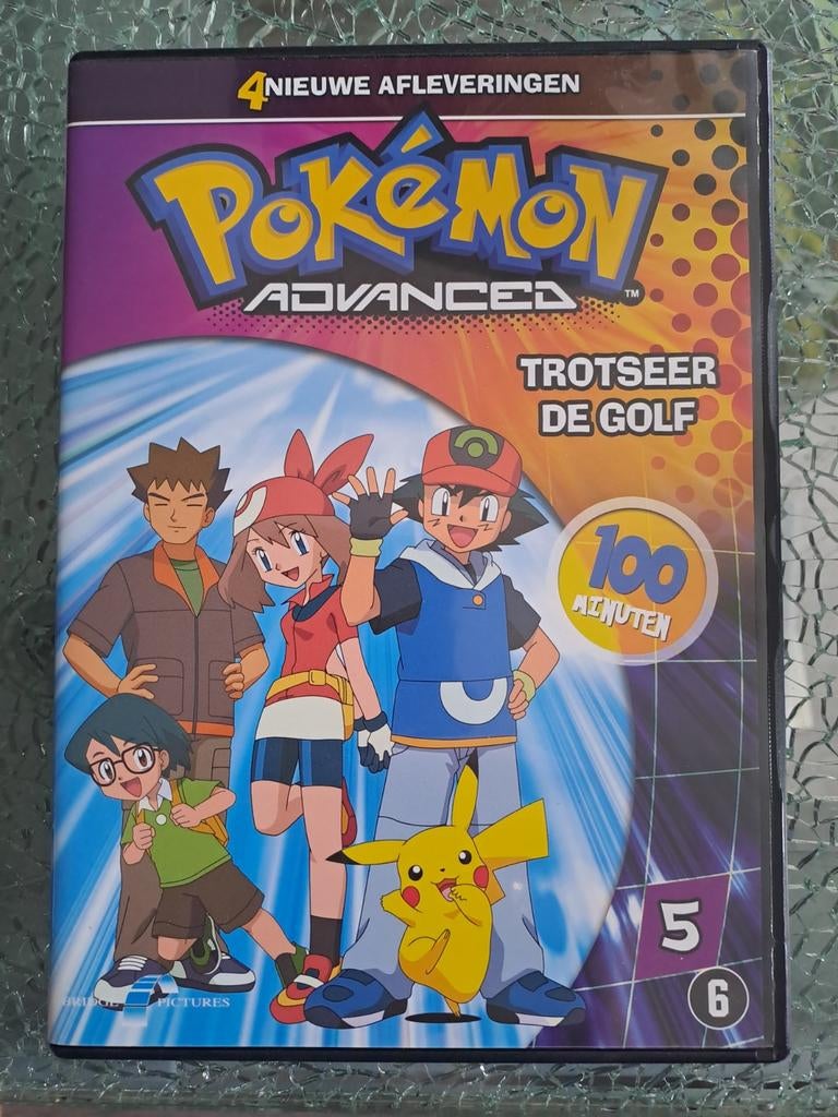 Pokemon advanced 5 (dvd), Alle leeftijden, Ophalen of Verzenden, Zo goed als nieuw, Anime (Japans)