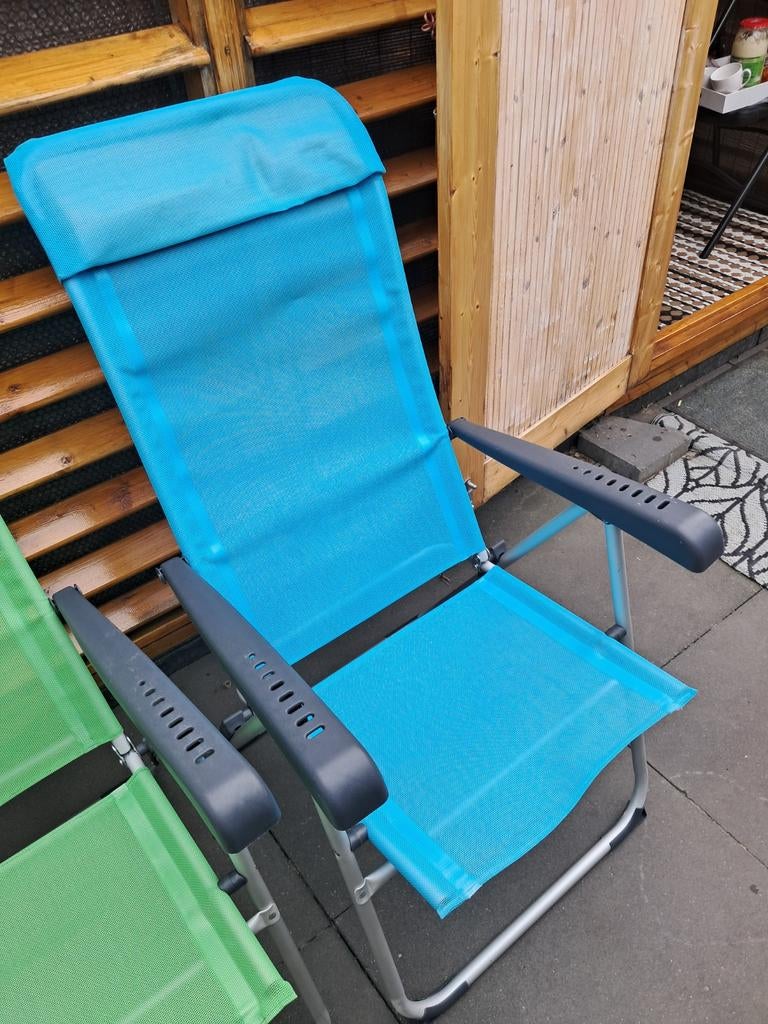 Camping setje, Ophalen, Zo goed als nieuw, Campingstoel