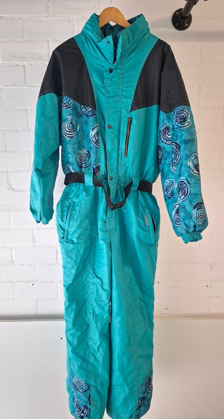 vintage skipak 54/Xl retro fout après-ski klunen carnaval, Ophalen of Verzenden