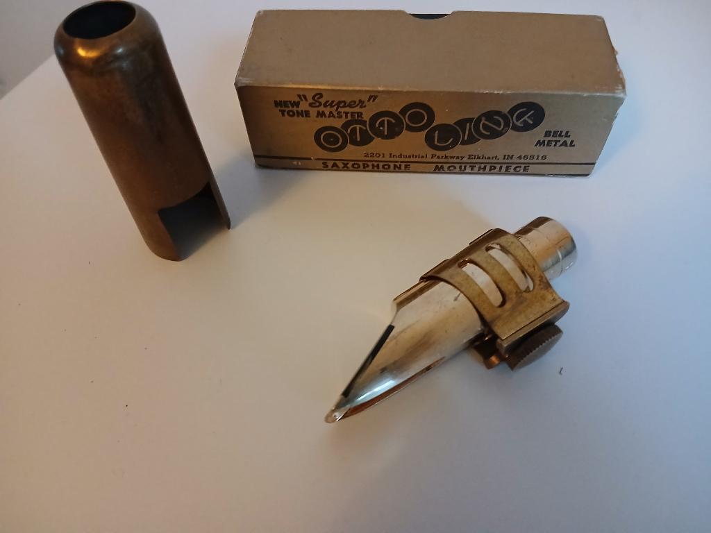 Mondstuk altsaxofoon: Otto link STM10☆, Ophalen of Verzenden, Gebruikt, Alt