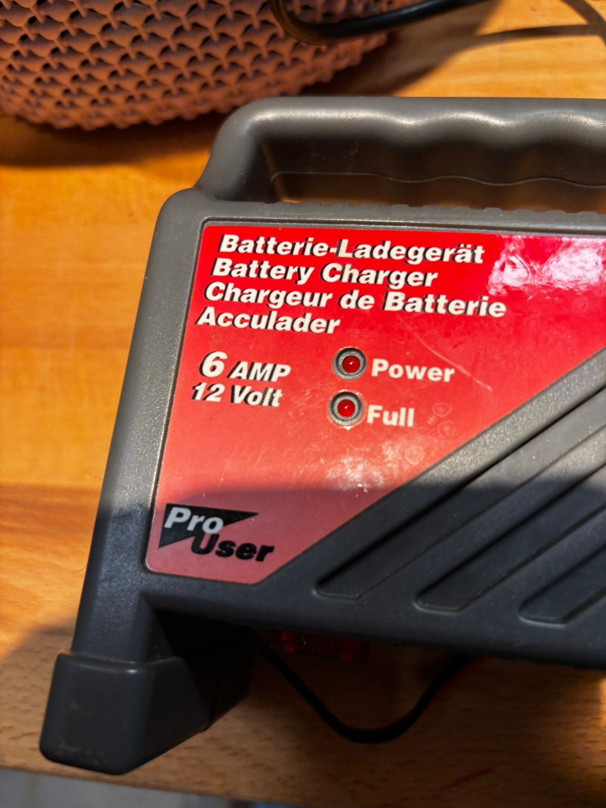 Druppel akku oplader voor scooters, Ophalen of Verzenden, Gebruikt