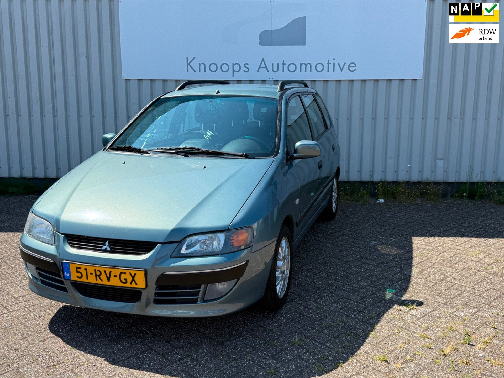 Mitsubishi Space Star 1.6 Instyle Automaat NW APK, Gebruikt, 4 cilinders, Grijs, 500 kg