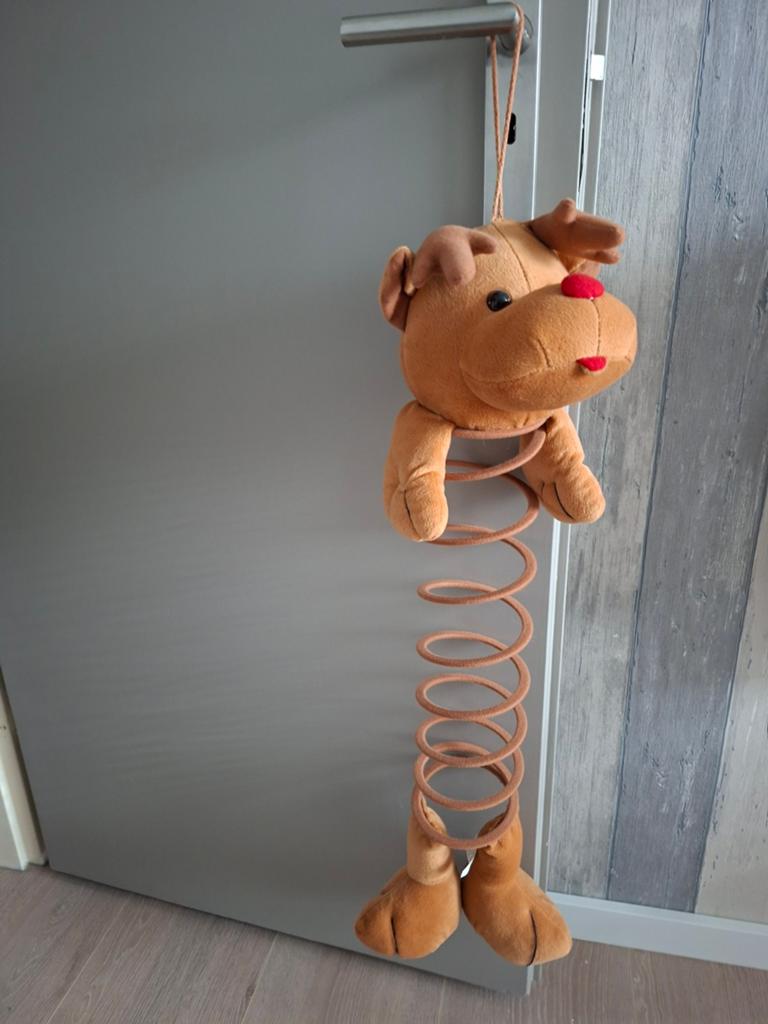 Hond aan veer, Kinderen en Baby's, Speelgoed | Knuffels en Pluche, Ophalen, Hond
