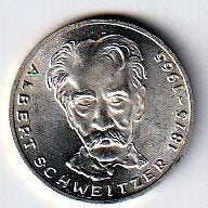 5  mark  1975  G  Duitsland. km. 143  unc, Ophalen of Verzenden, Duitsland, Losse munt, Zilver