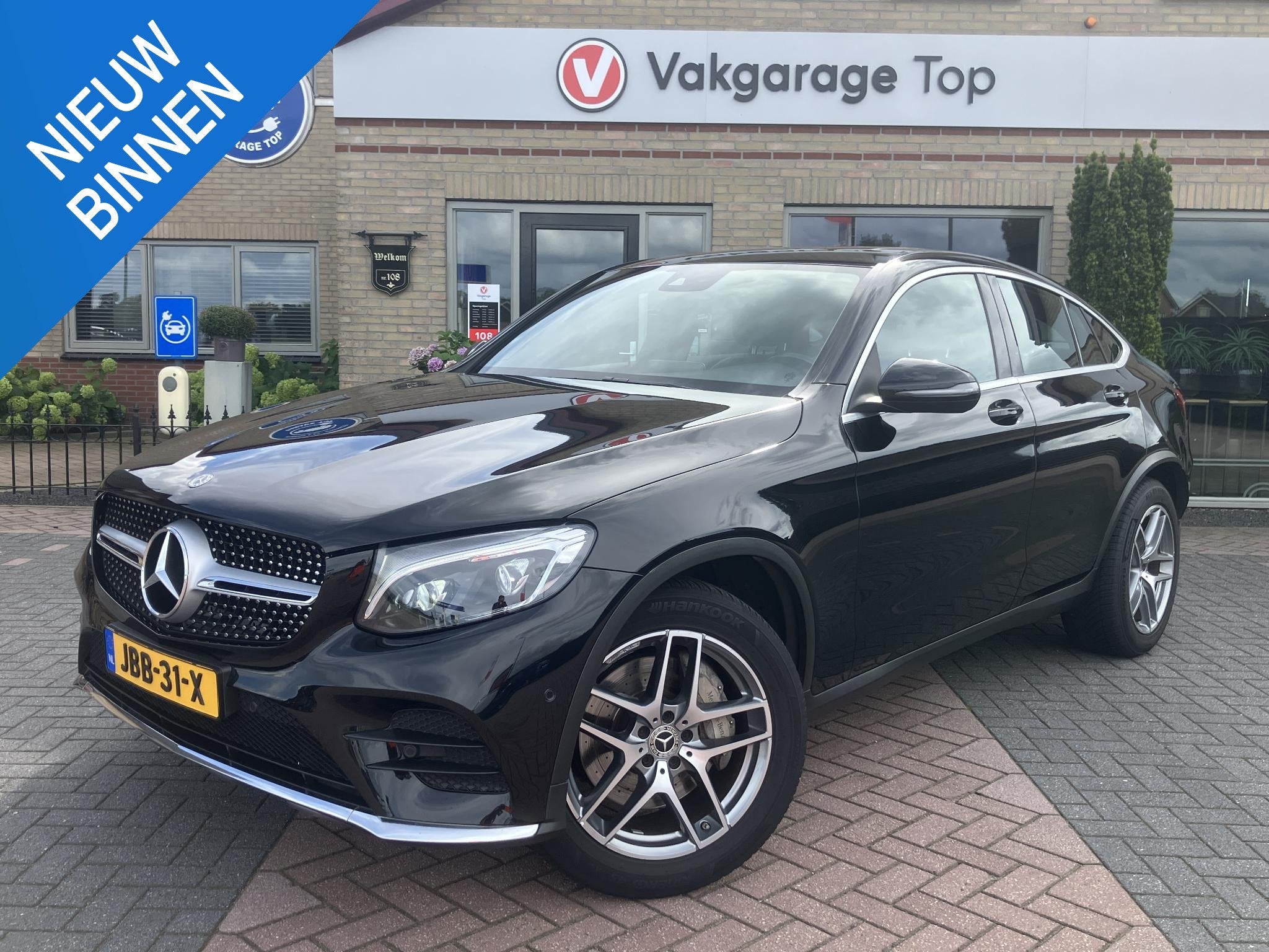 Mercedes-Benz GLC-Klasse Coupé 250 4MATIC Busin.Sol. AMG |, Auto's, Gebruikt, 4 cilinders, Leder en Stof, Zwart