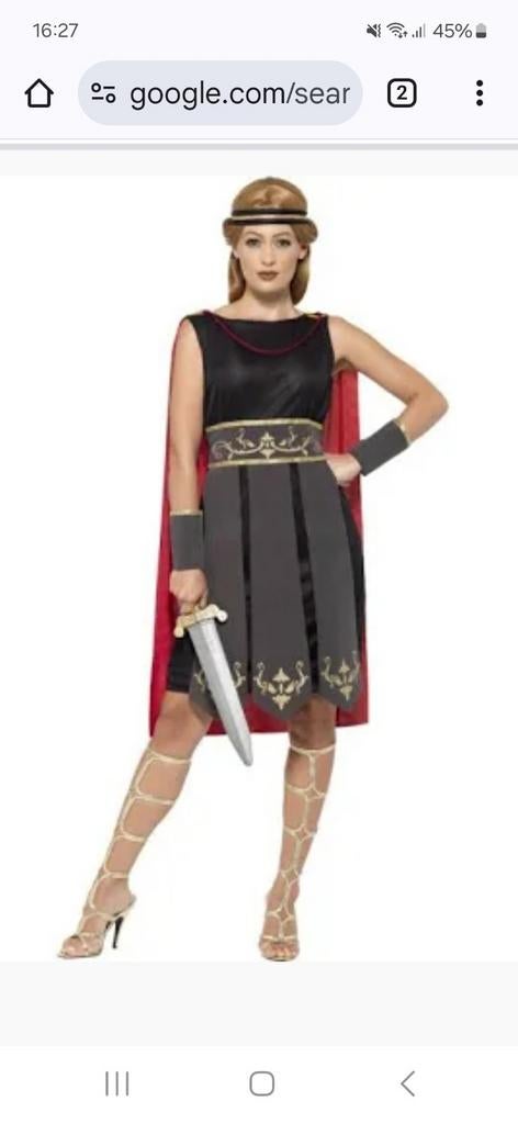 Gladiator jurkje maat m als nieuw, Ophalen of Verzenden