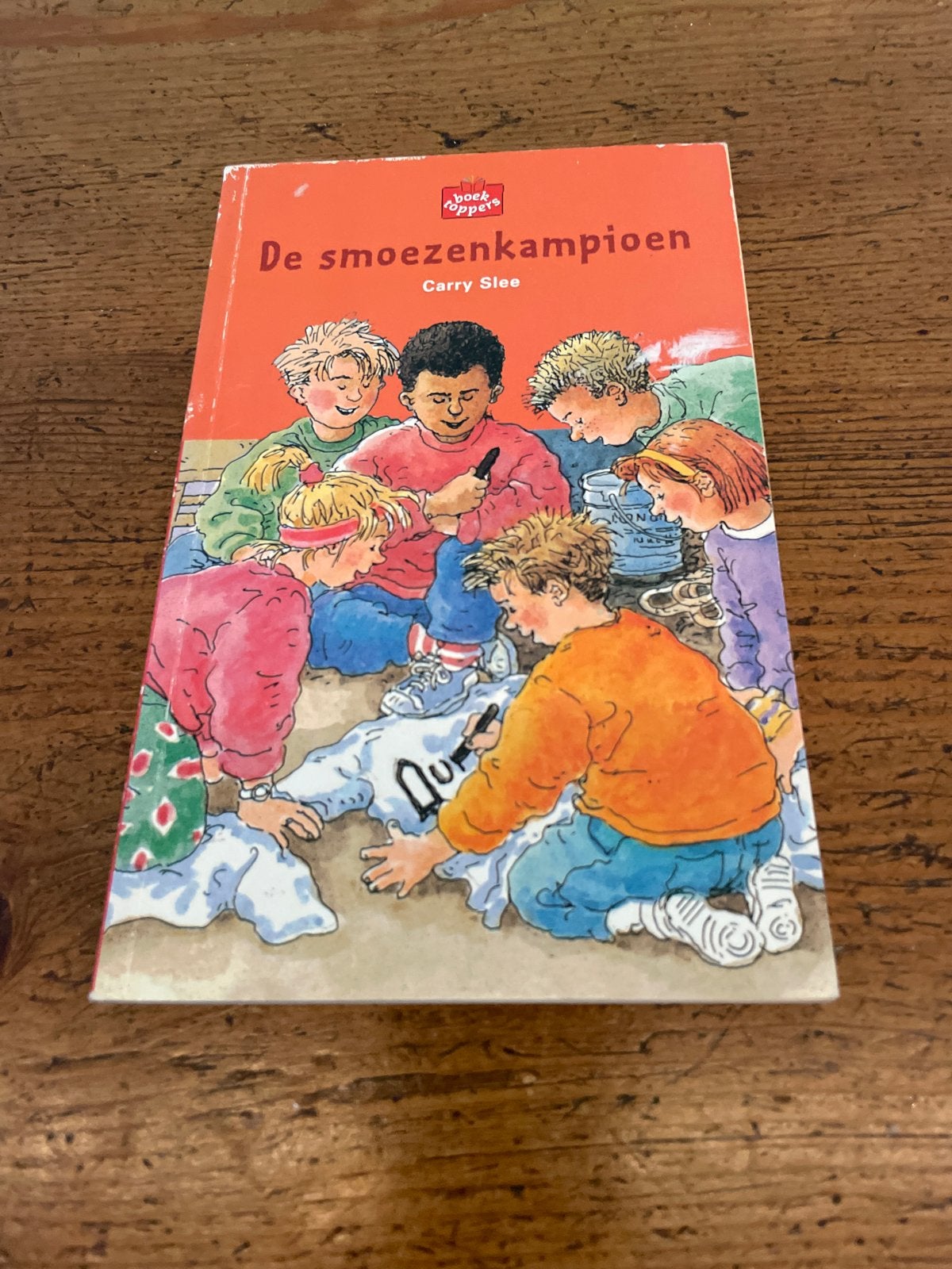 De smoezenkampioen - Carry Slee (Boektoppers), Ophalen of Verzenden, Gelezen, Fictie