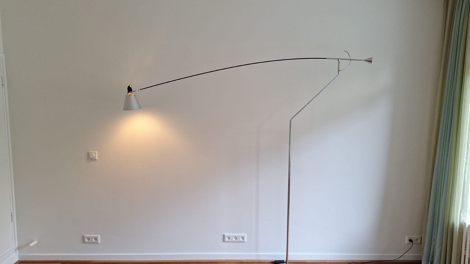 C. Forcolini vloerlamp, Ophalen, Zo goed als nieuw