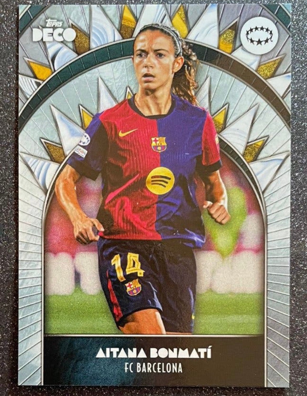 Topps DECO 2024    AITANA BONMATÍ    FC BARCELONA, Verzenden, Zo goed als nieuw, Plaatje
