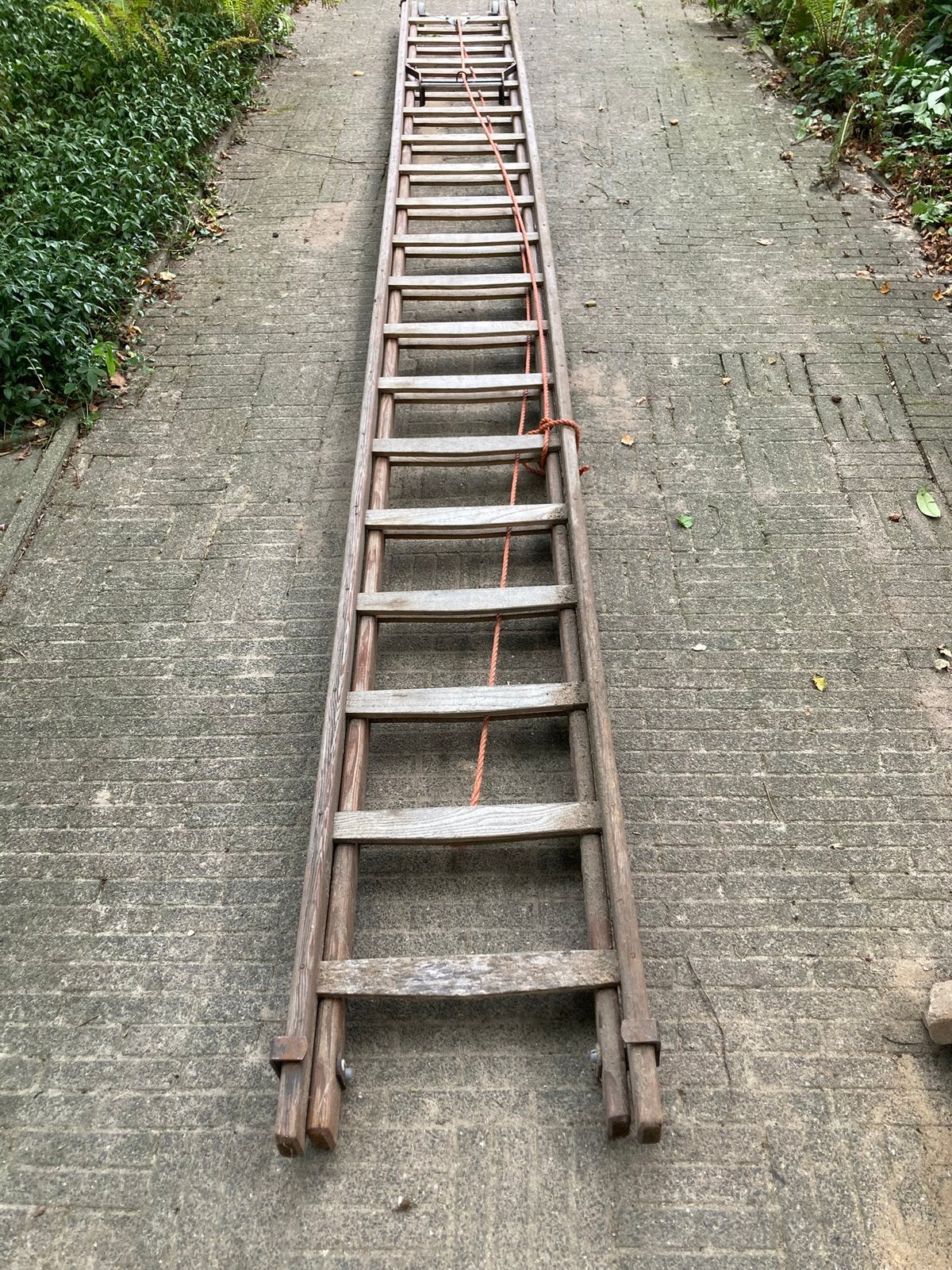 Schildersladder, Ophalen, Zo goed als nieuw, 4 meter of meer