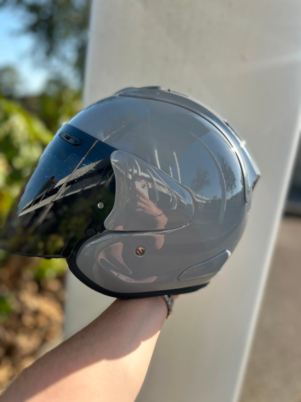 Arai SZ-R VAS Jet Helm – Nardo Grey, M, Arai, Verzenden, Jethelm