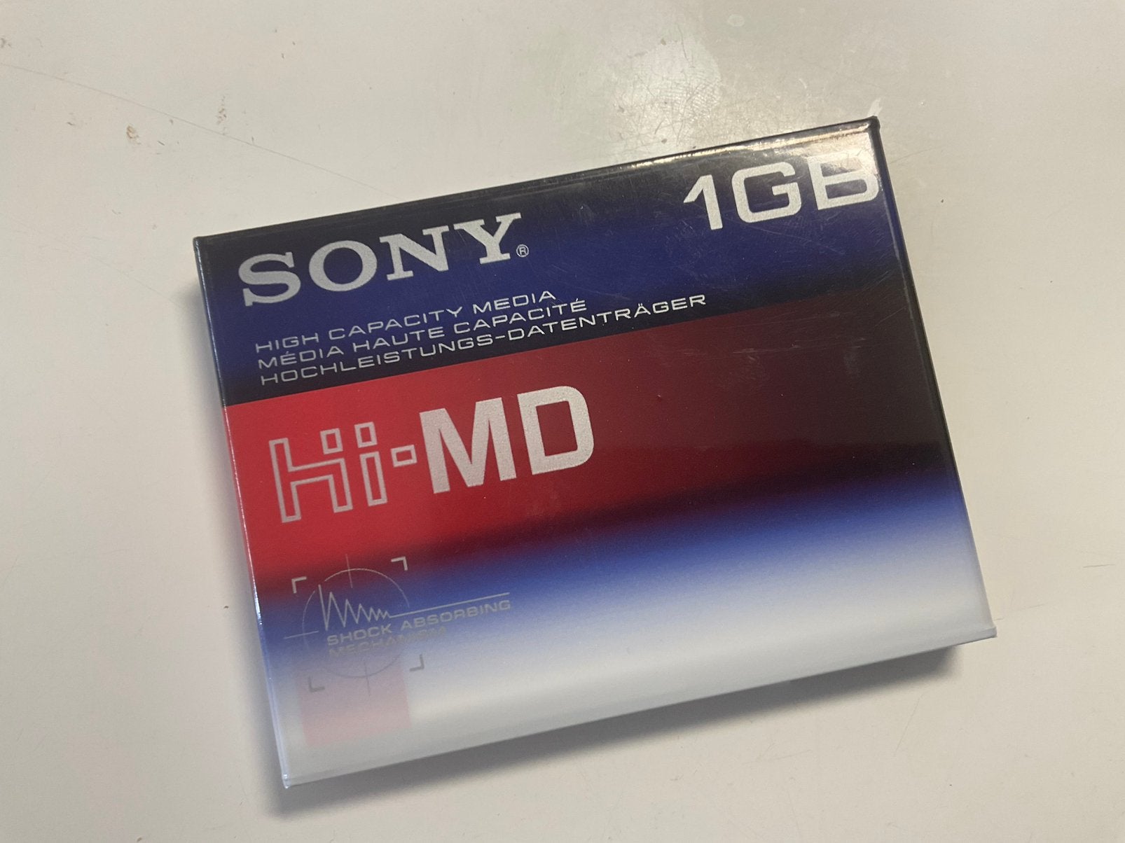 Minidisc. SONY 1GB. HI-MD nieuw in verpakking, Ophalen of Verzenden