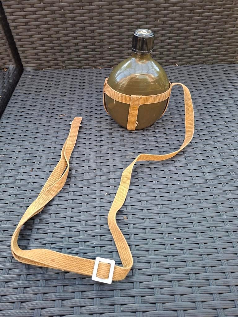 Antieke veldfles, Verzamelen, Militaria | Algemeen, Ophalen of Verzenden