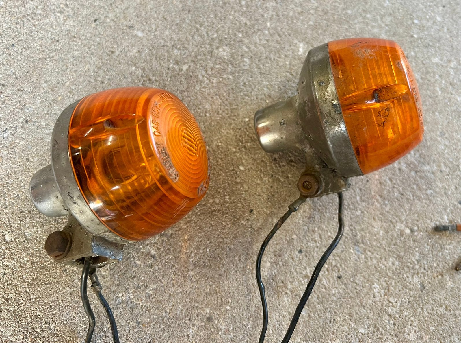 Knipperlichten Honda CB350 CB450 CB550 CB750 CL450 CT70, Ophalen of Verzenden, Gebruikt