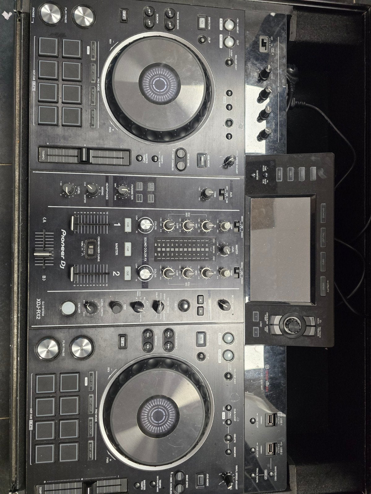 Pioneer XDJ-RX2 met Flightcase, Ophalen of Verzenden, Zo goed als nieuw, Pioneer