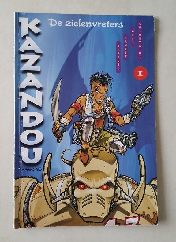 Stripboek Kazandou- Deel 1 De zielenvreters, Eén stripboek, Ophalen, Gelezen