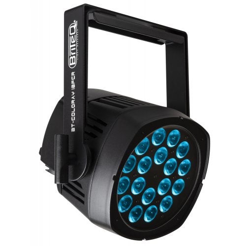 BRITEQ BT-COLORAY 18FCR (XLR 5pin) 8x8W RGBW Waterdicht, Geluidgestuurd, ., Nieuw, Ophalen of Verzenden