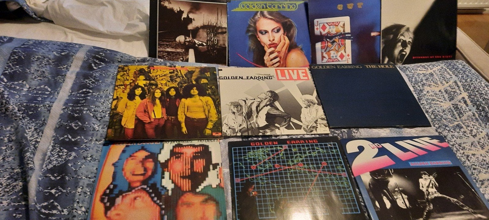 *Golden Earing* 11 Lp's     Nostalgische Collectie, Dubbel-LP, Ophalen of Verzenden, Zo goed als nieuw, 12 inch
