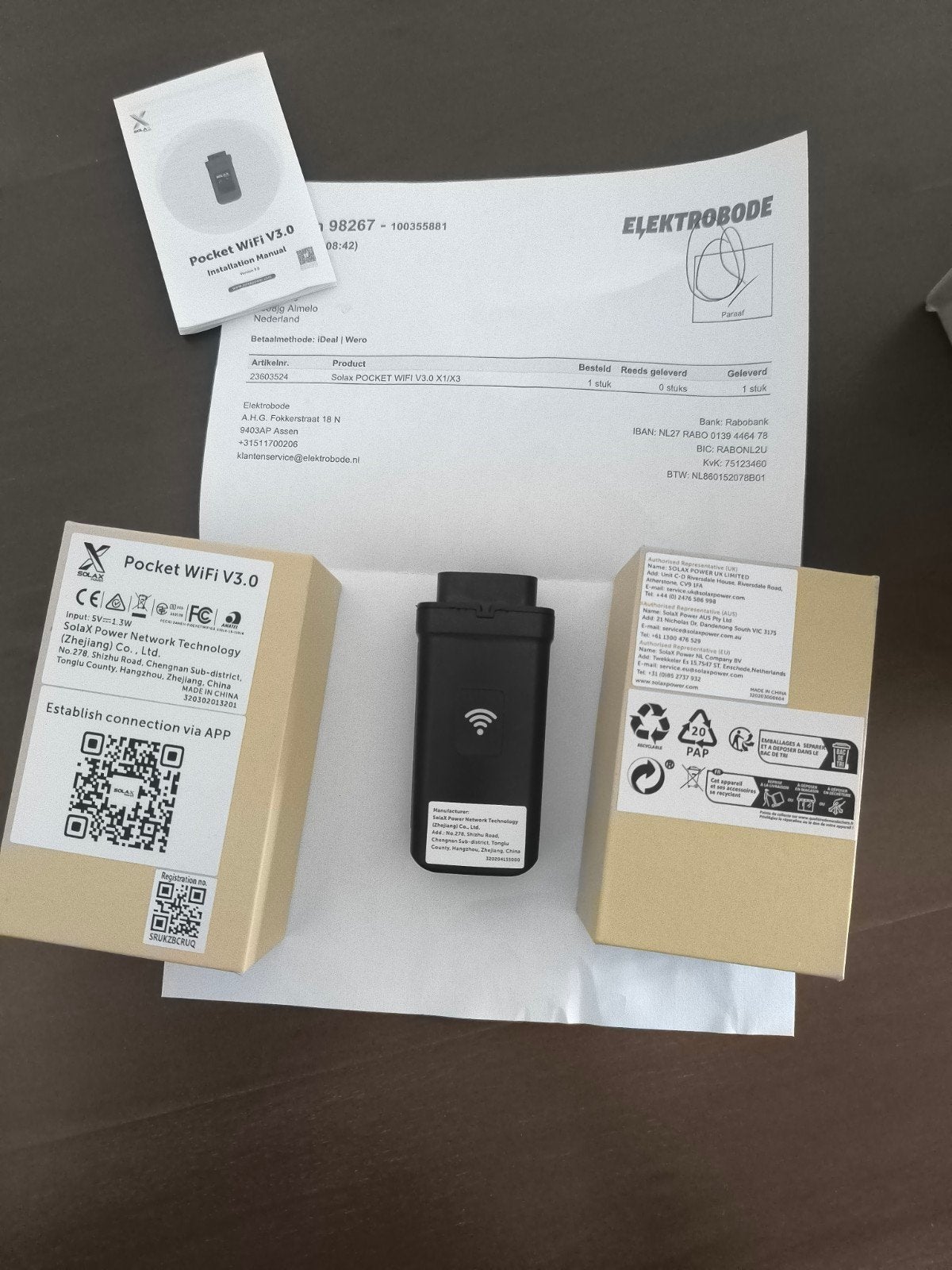 Solax Pocket Wifi 3.0 - Nieuw, Ophalen, Nieuw