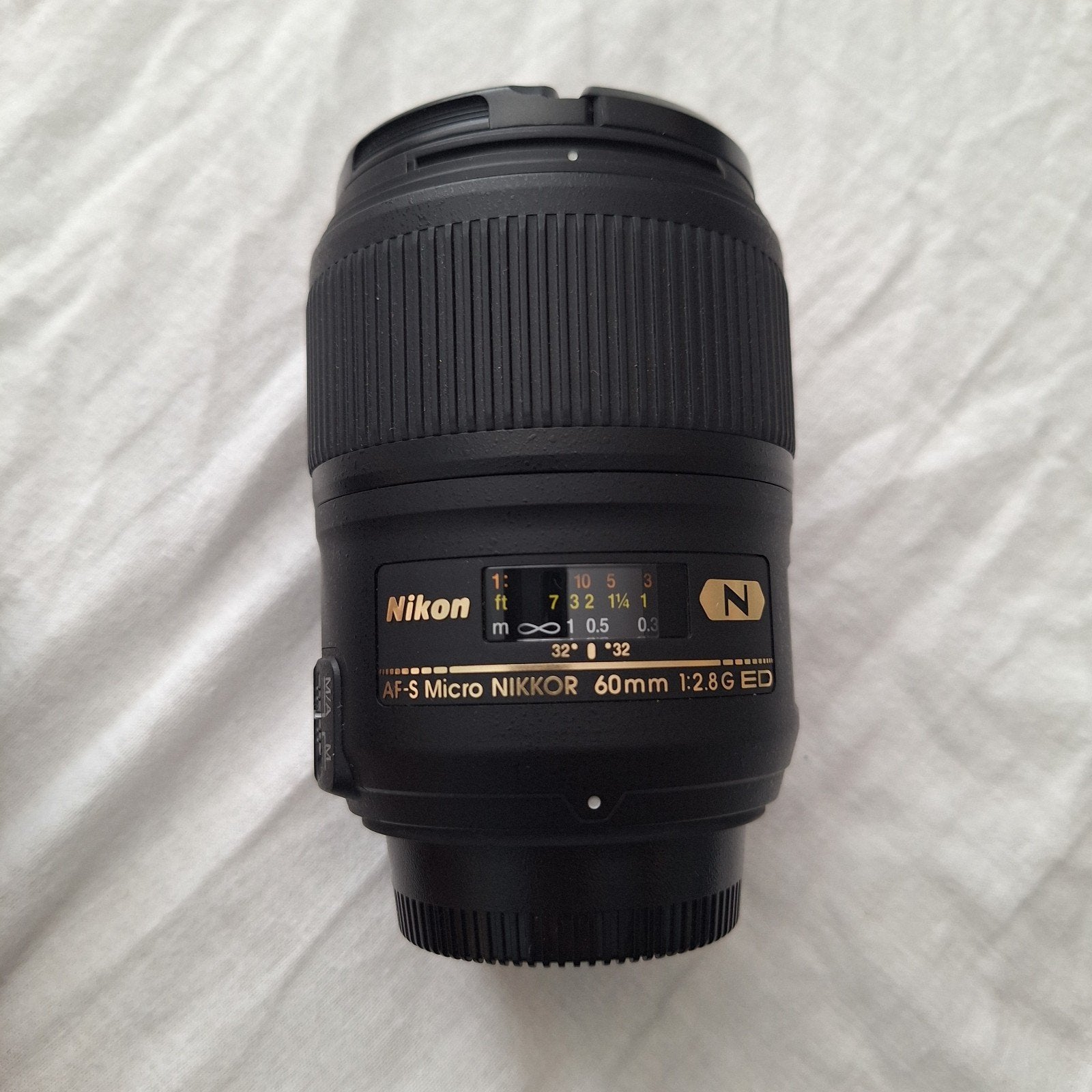 Nikon AF-S Micro NIKKOR 60mm f/2.8G ED macrolens, Ophalen of Verzenden, Zo goed als nieuw, Macrolens