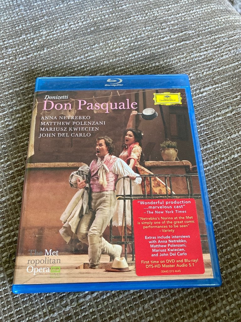 Donizetti - Don Pasquale (The Metropolitan Opera) Blu-ray, Muziek en Concerten, Spaans, Alle leeftijden, Concert