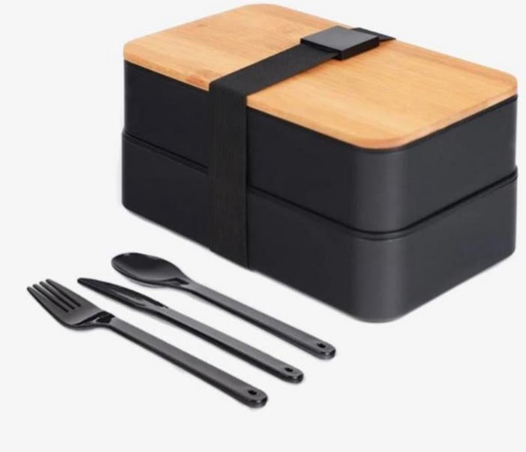 Bentobox , broodtrommel, Huis en Inrichting, Keuken | Tupperware, Ophalen of Verzenden, Zo goed als nieuw, Overige typen