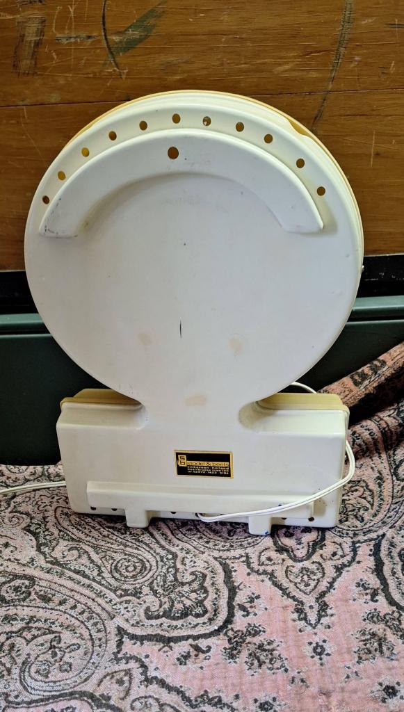 Vintage lichtbak, lichtbakje van KLM kleding (werkkleding)., Ophalen, Gebruikt, ., Lichtbak of (neon) lamp