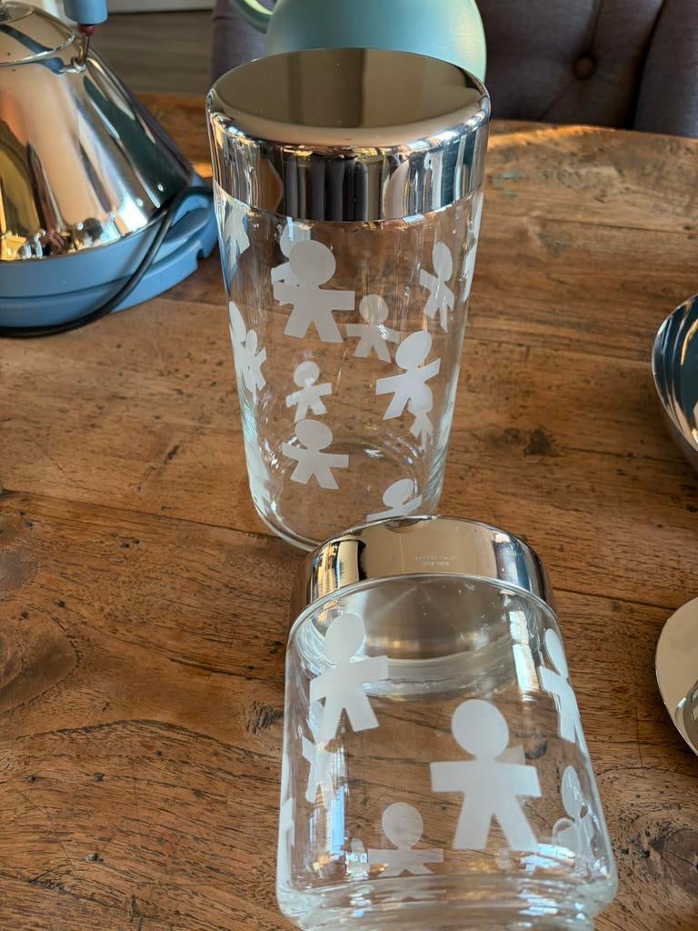 Voorraadbus Girotondo 2 stuks, Ophalen of Verzenden, Zo goed als nieuw, Glas, Overige stijlen