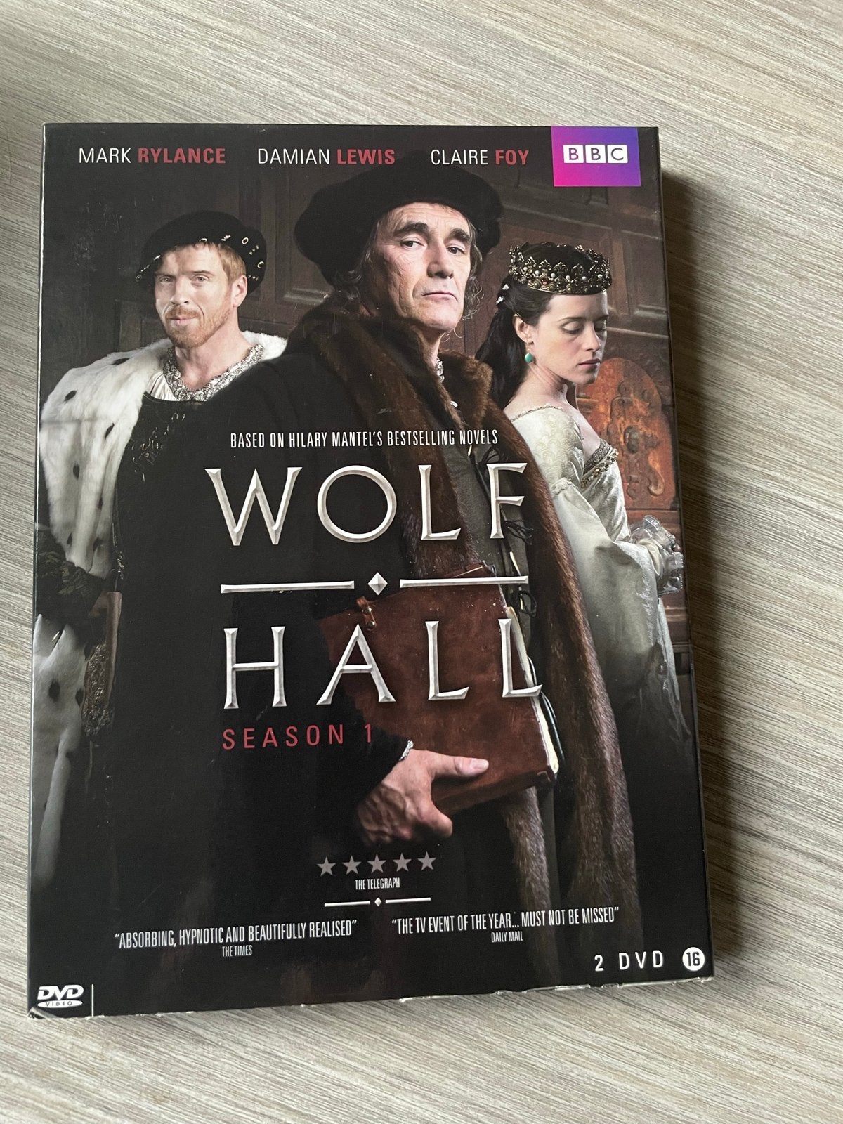 Wolf Hall Seizoen 1 DVD - BBC Historisch Drama, Engels, Vanaf 16 jaar, Seizoen 1, Nederlands