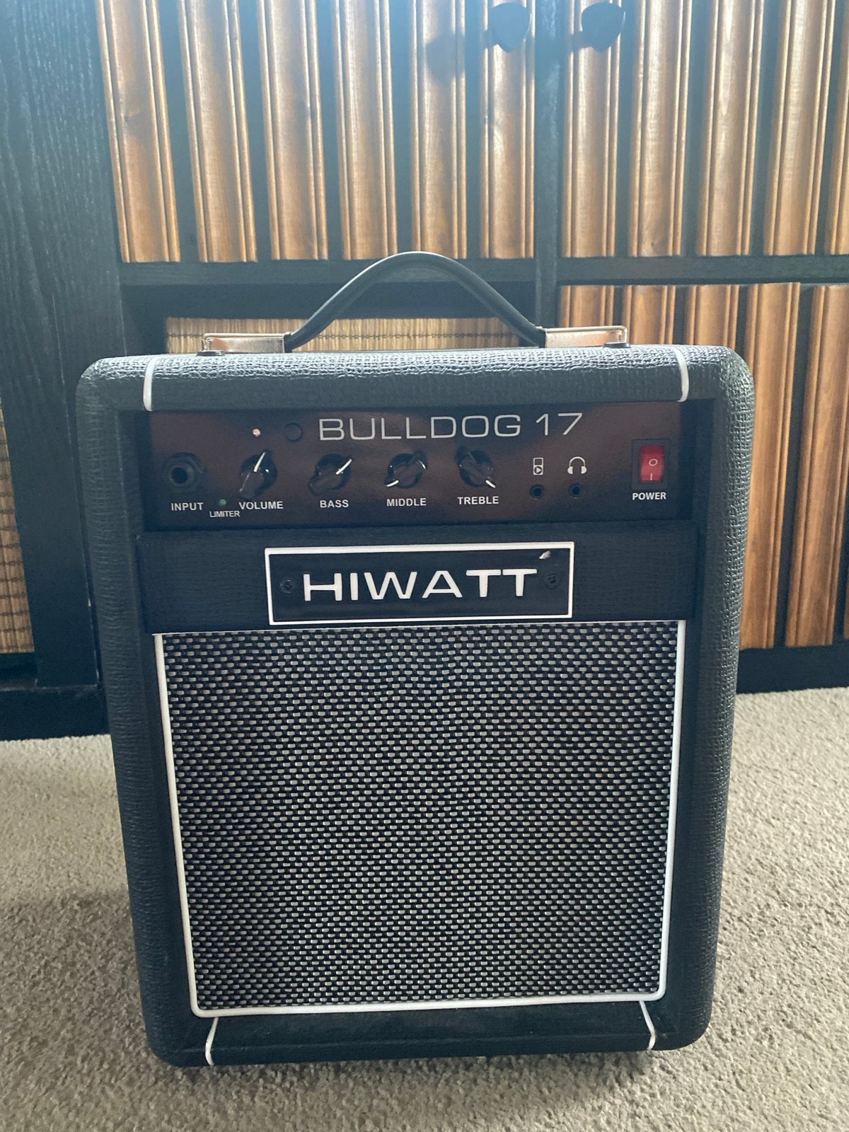 Hiwatt Bulldog 17 Combo BT Gitaarversterker - 17 Watt, Ophalen of Verzenden, Gebruikt, Gitaar, Minder dan 50 watt