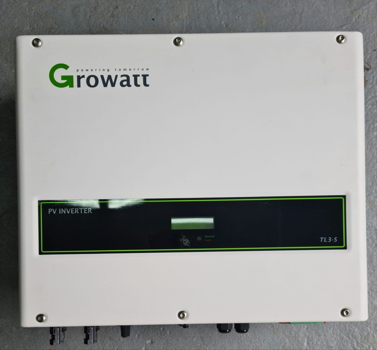 Growatt 8000TL3-S omvormer, Ophalen, Zo goed als nieuw, Compleet systeem