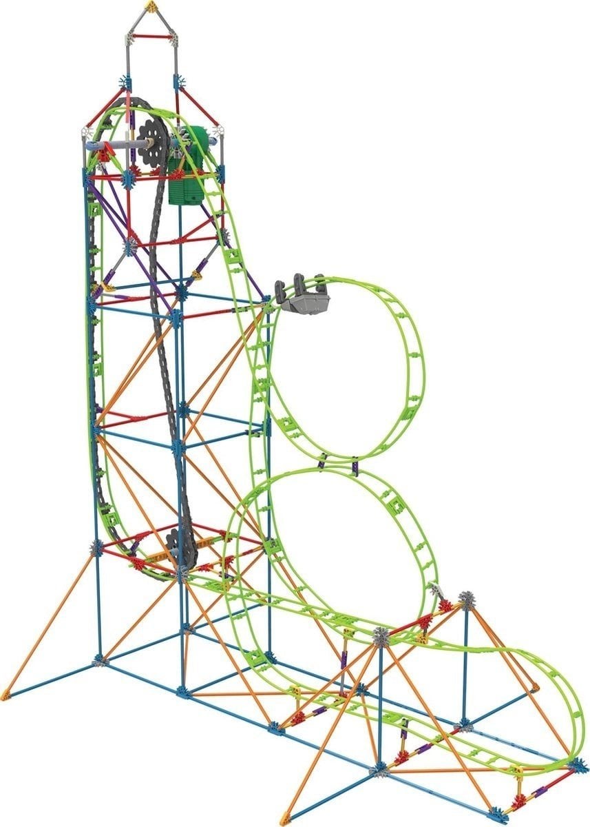 Knex achtbaan, Ophalen of Verzenden, Zo goed als nieuw