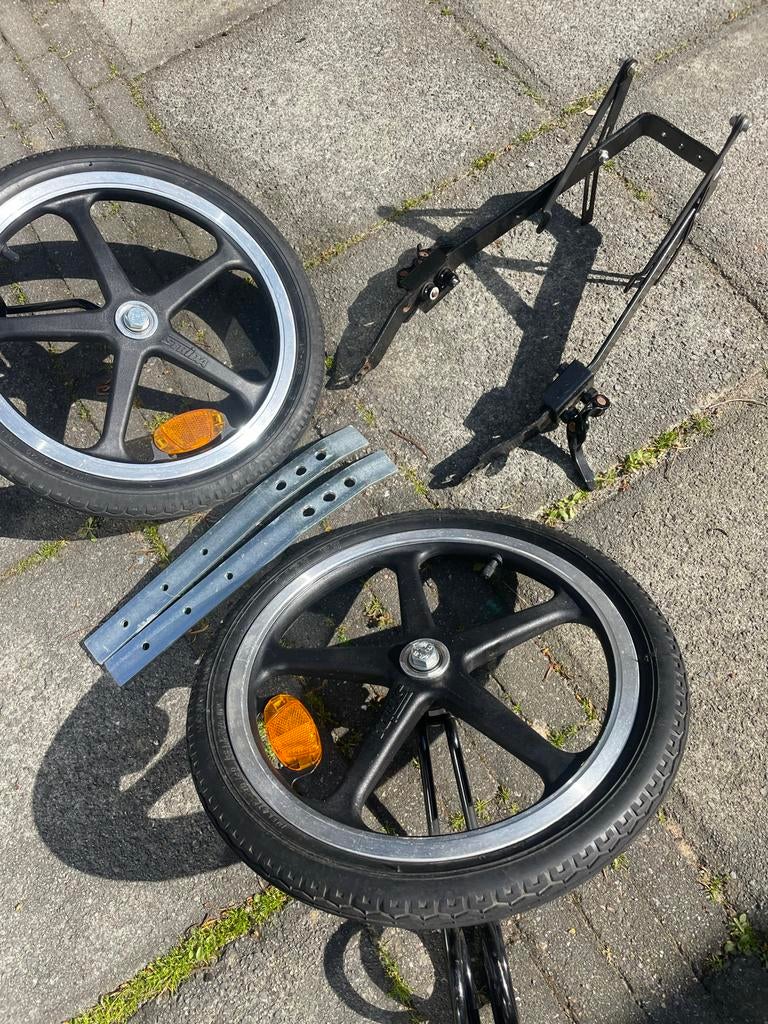 Swinging Wheels zijwieltjes voor volwassenen, Ophalen of Verzenden, Gebruikt