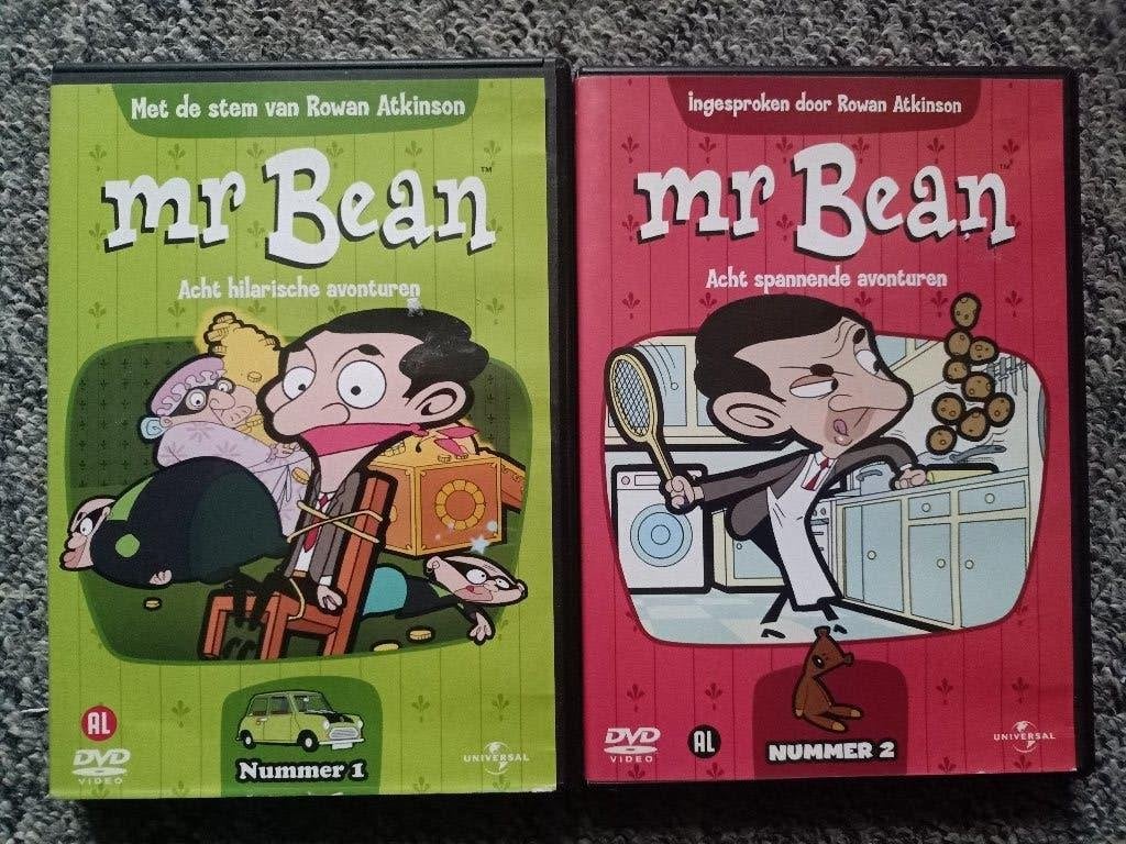 Mr. Bean DVD's - Nummers 1 & 2 Hilarische filmpjes., Europees, Engels, Tekenfilm, Alle leeftijden