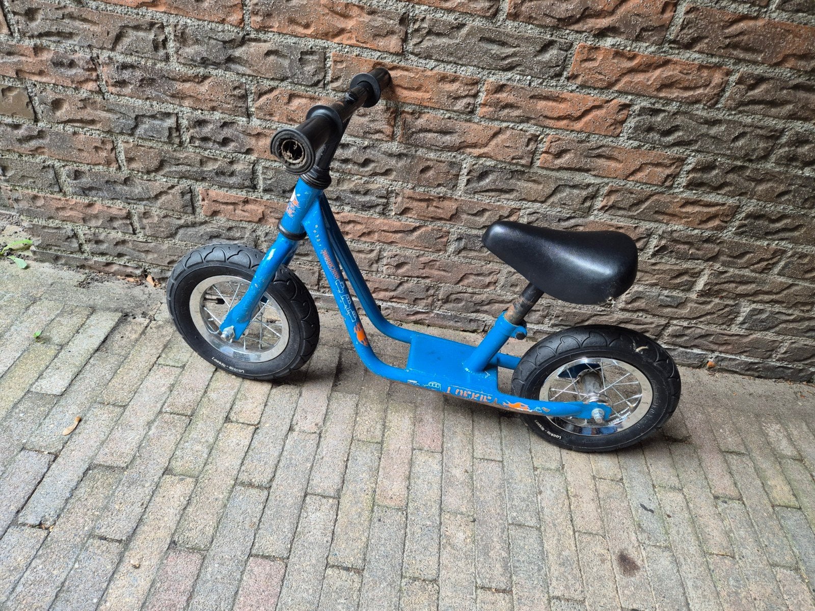 Loopfiets Loekie - Blauw, Ophalen, Gebruikt, Minder dan 16 inch, Loekie