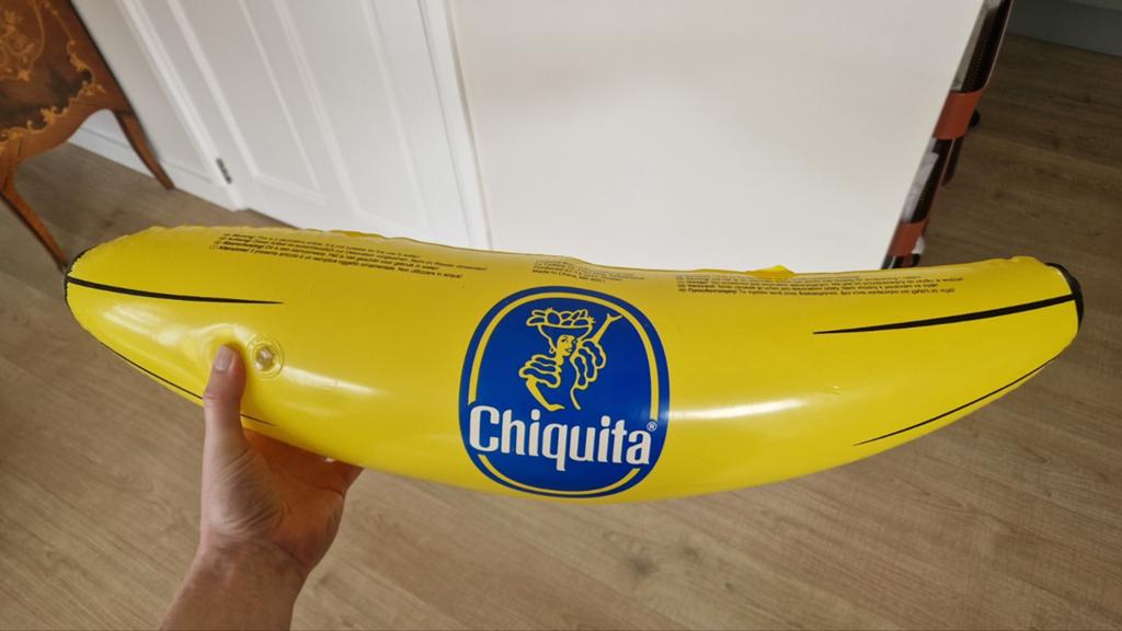 Chiquita reclame banaan, Ophalen of Verzenden, Reclamebord