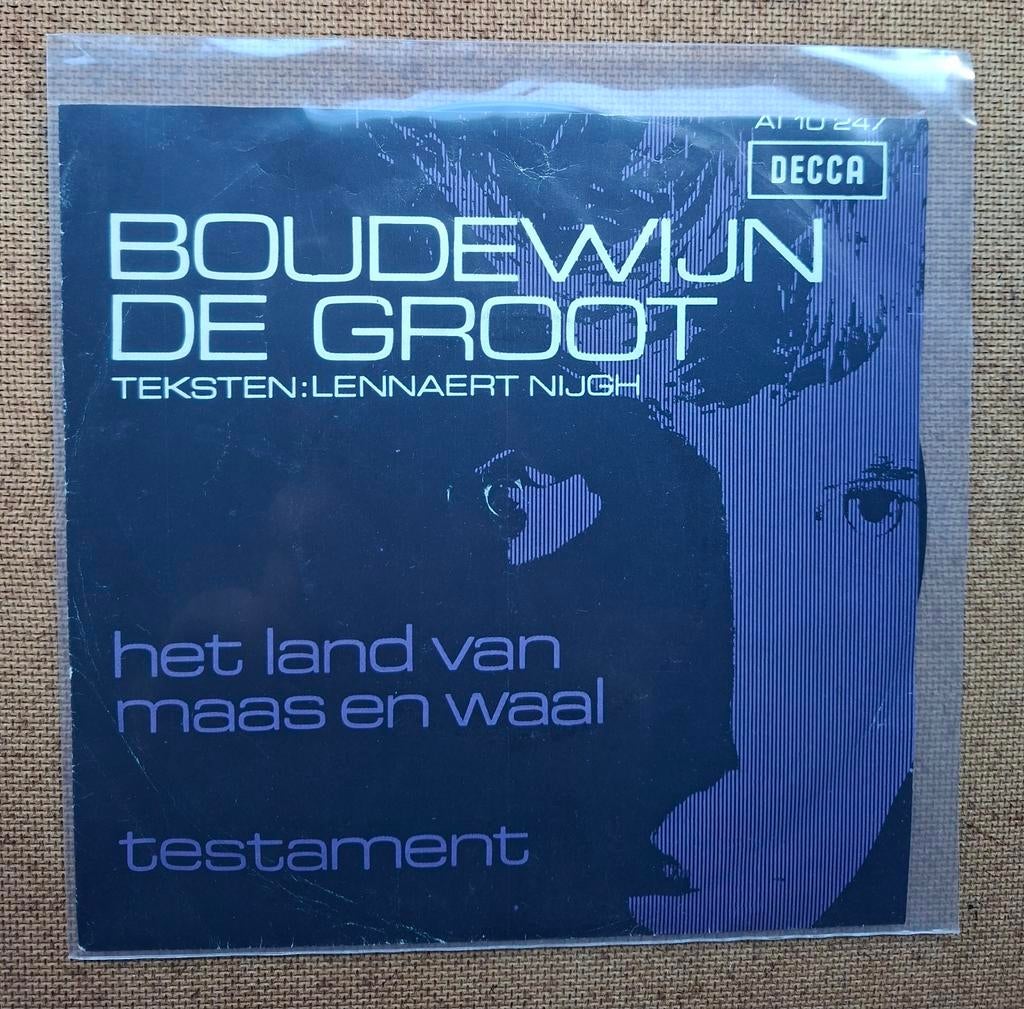 Groot,  Boudewijn de  - Testament  - Single is TOP, Gebruikt, Verzenden, 7 inch, Single