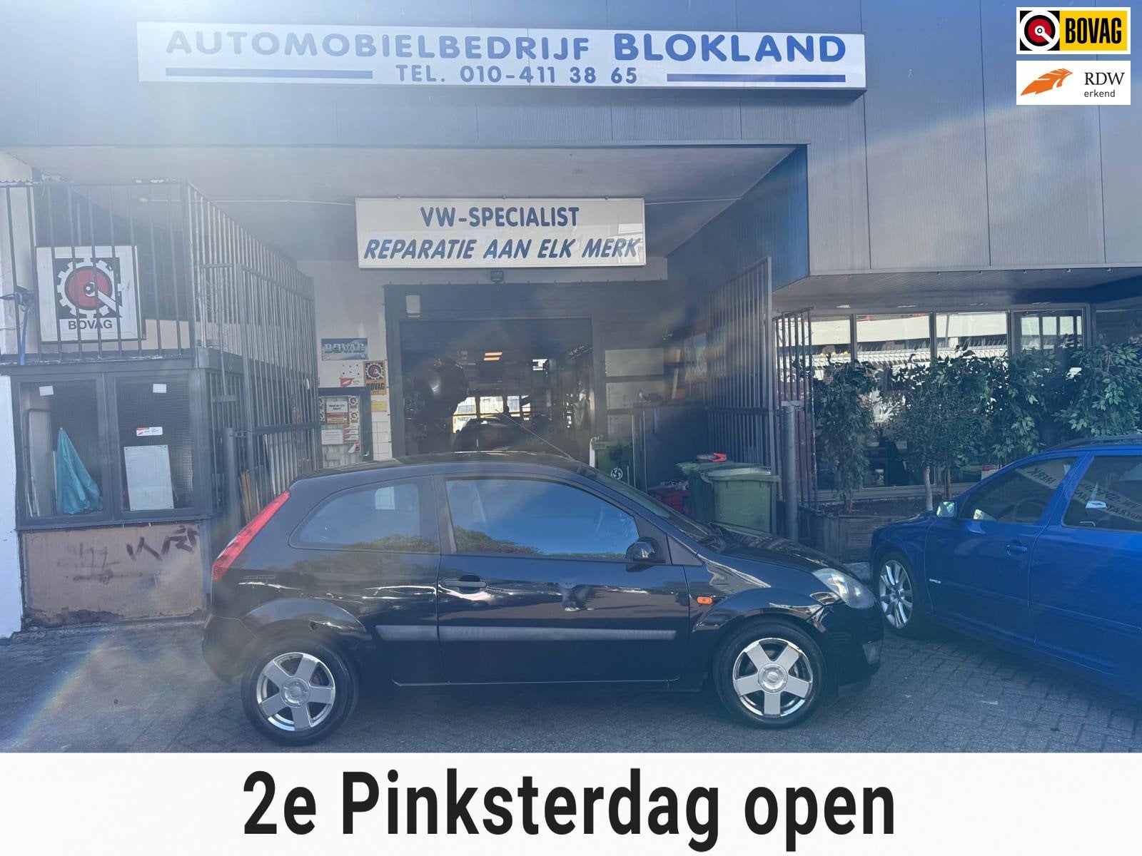 Ford Fiesta 1.3-8V Futura/ met Airco, NAP en een ruime APK!, 1299 cc, 4 cilinders, Zwart, Origineel Nederlands