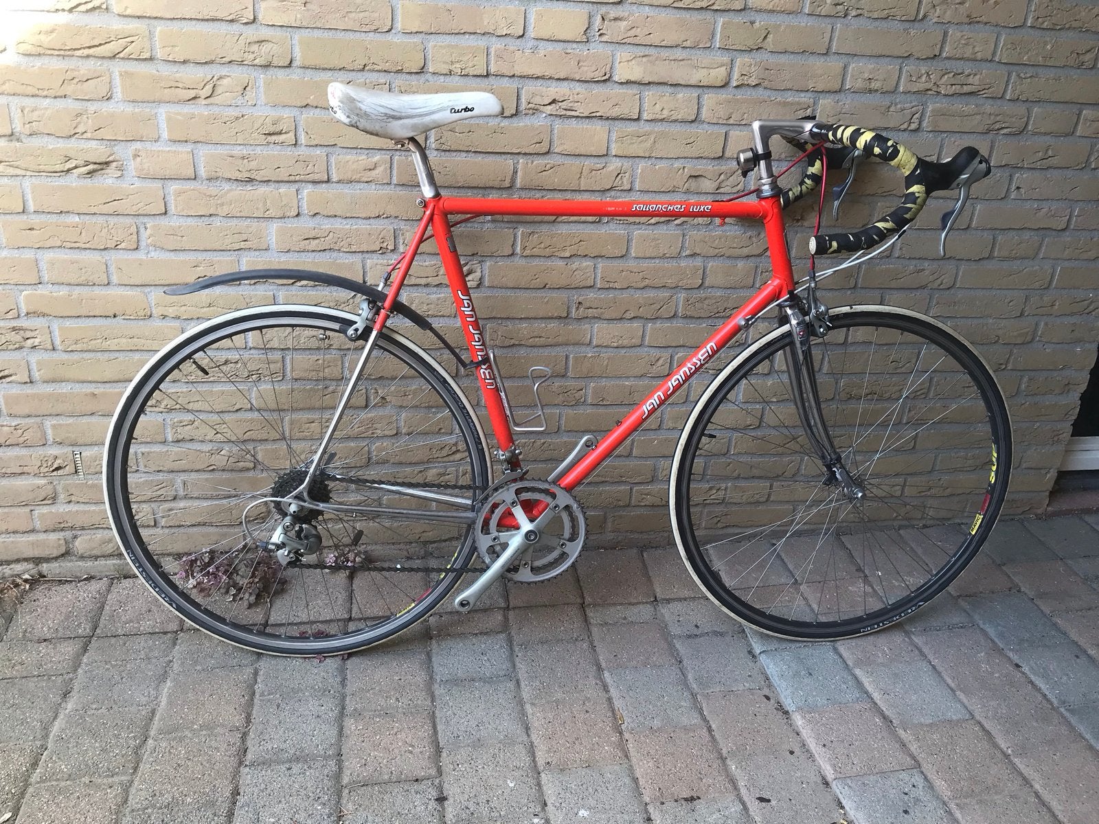 Jan Jansen Sallanches Luxe, vintage racefiets, Fietsen en Brommers, Overige merken, 28 inch, Gebruikt, Ophalen of Verzenden