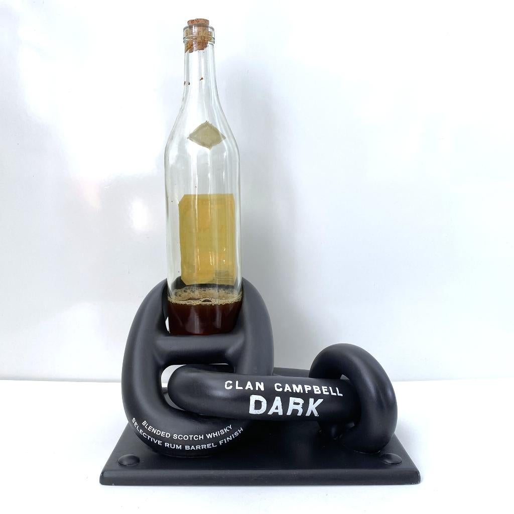 Clan Campbell Dark Whisky toonbankdisplay., Gebruikt, Verzenden, ., Overige typen