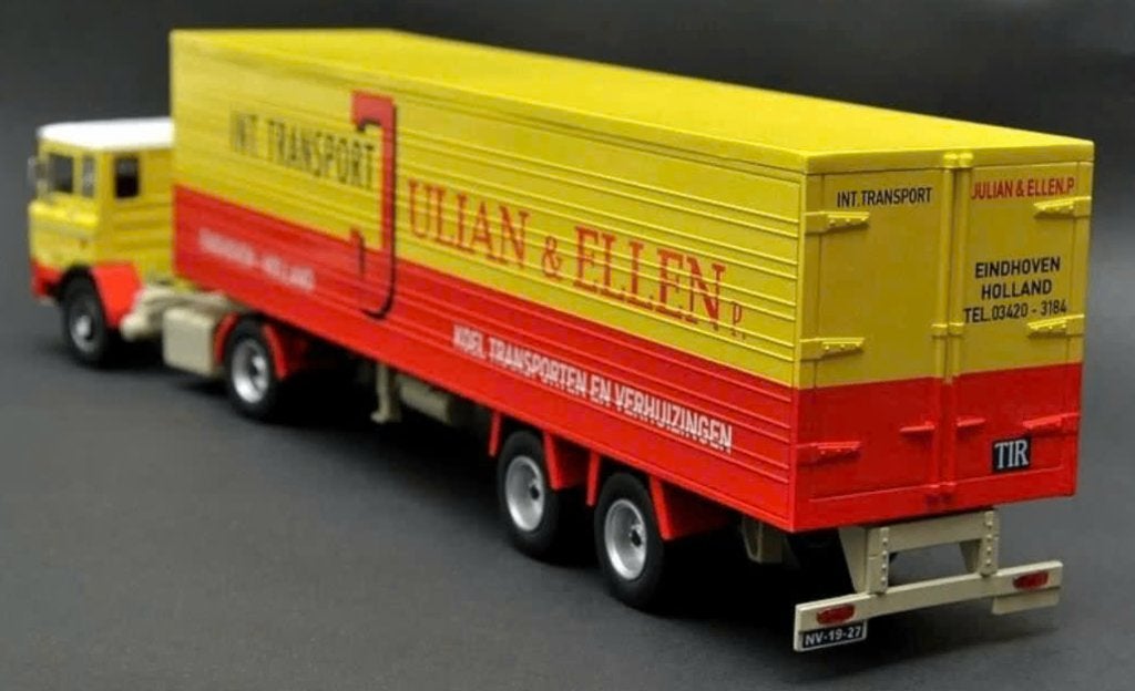 DAF 2600 1962 International Transport aanhangers IXO 1/43, Verzenden, Nieuw, Auto, Overige merken