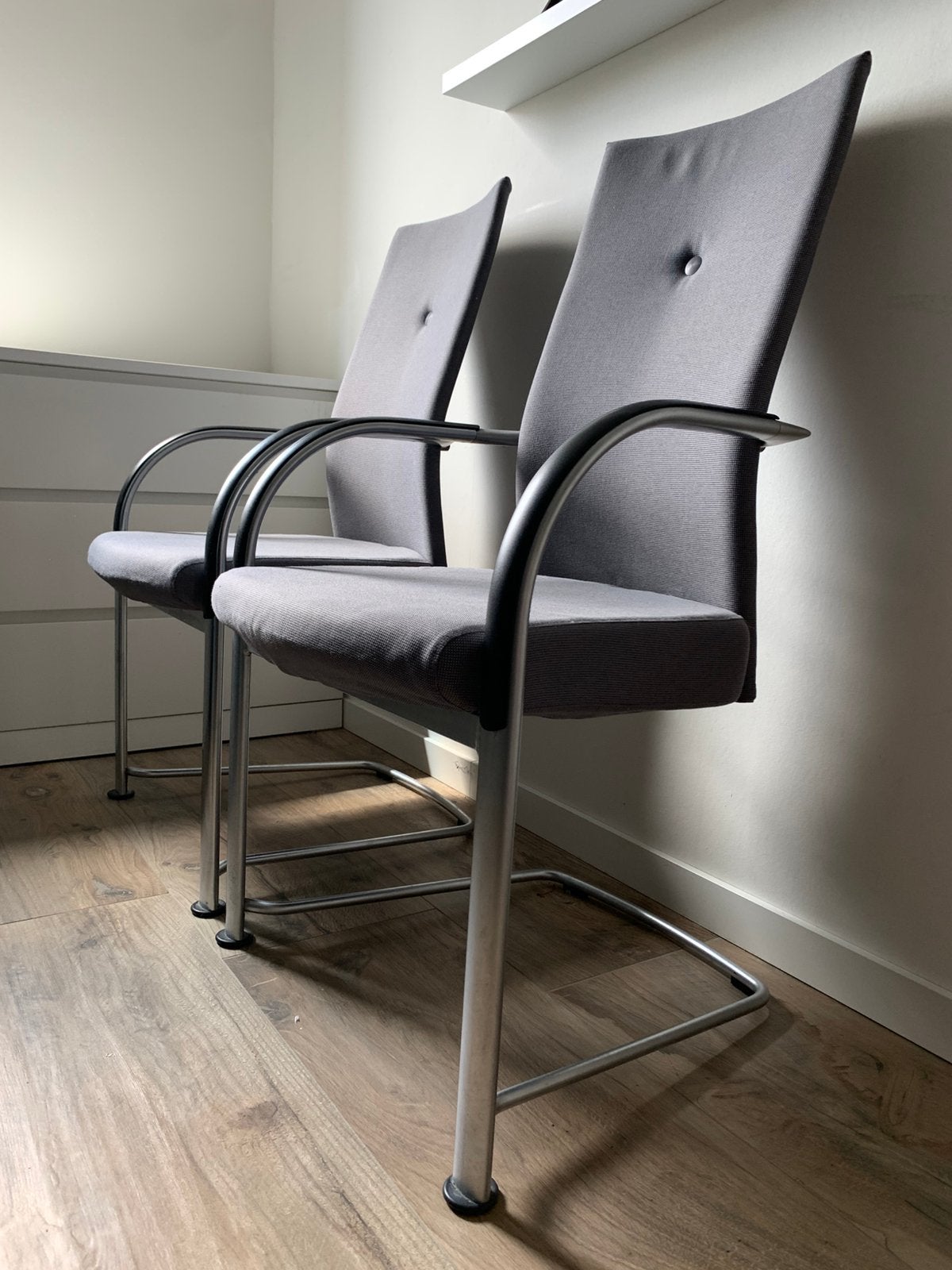 Fritz Hansen stoelen, Ophalen, Zo goed als nieuw, Grijs
