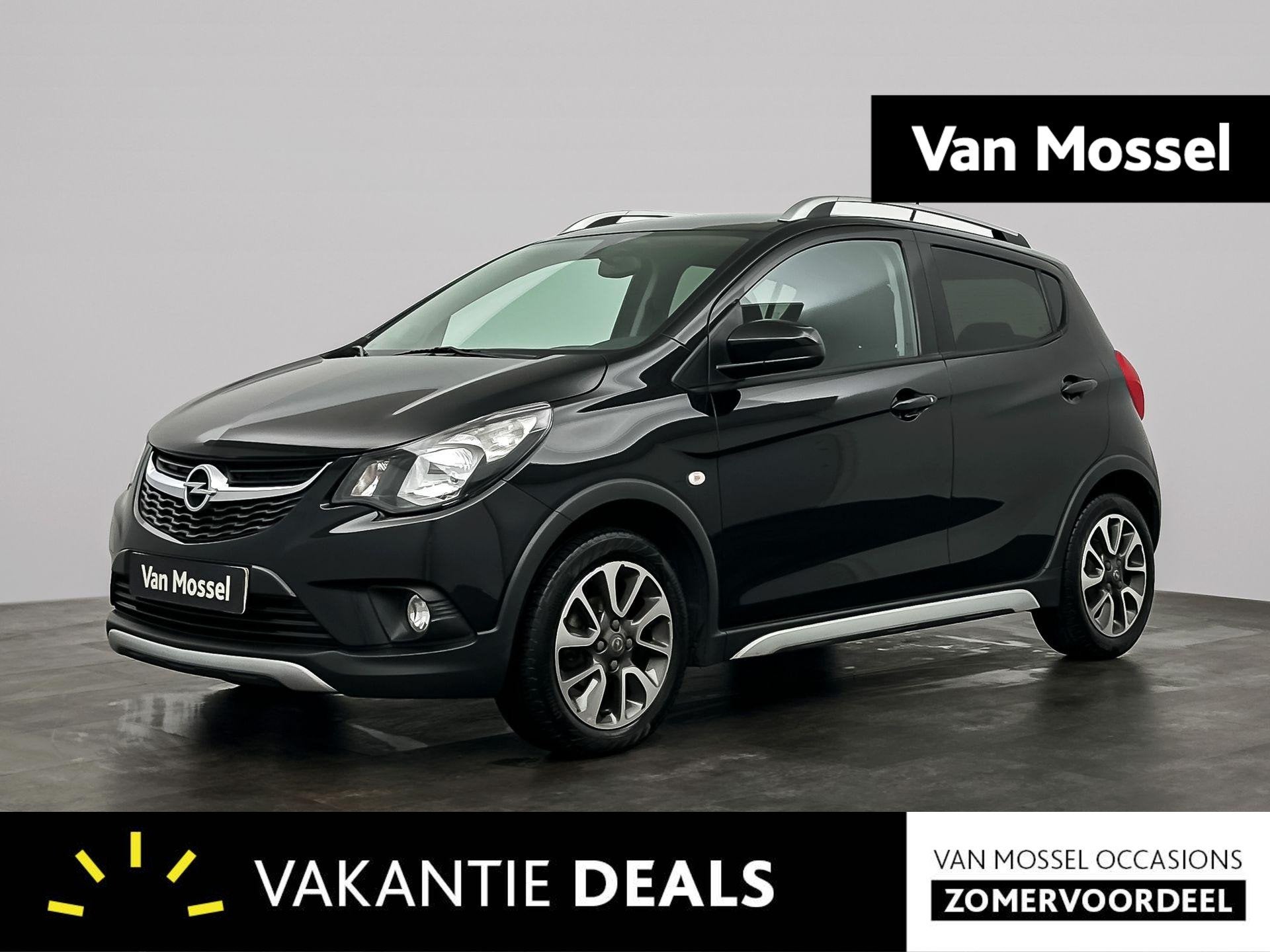 Opel KARL 1.0 Rocks Online Edition | LMV | Bluetooth | Dakra, Auto's, Stof, Gebruikt, Zwart, Bedrijf