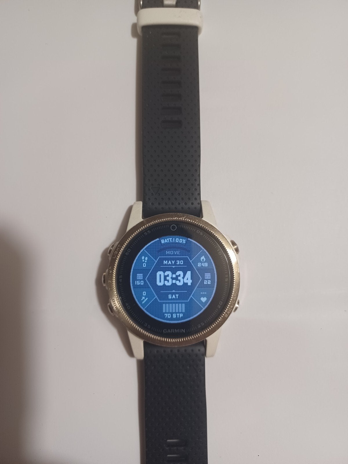 Garmin Fenix 5S  Sapfhire crystal, Conditie, Zwart, Garmin, Ophalen of Verzenden