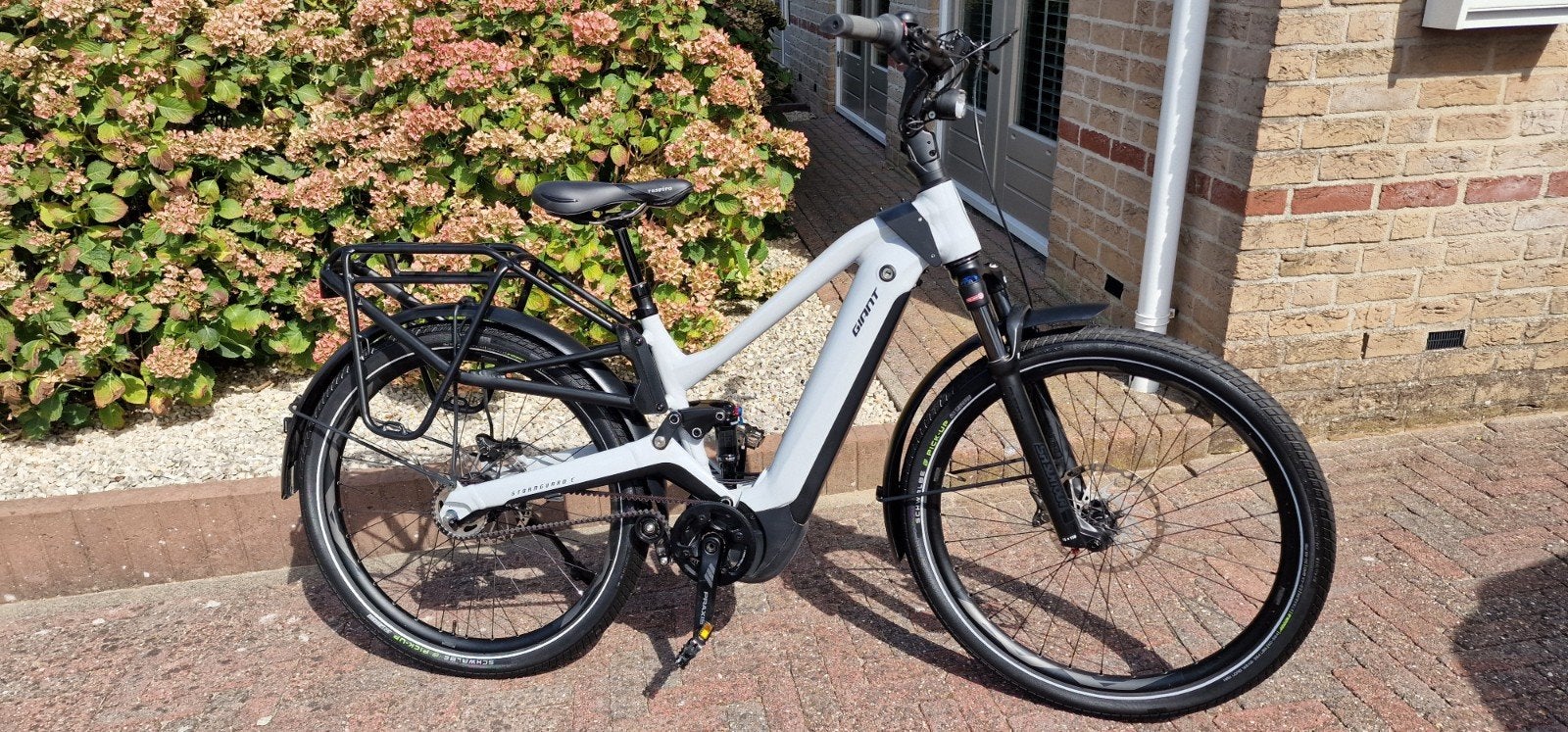 Unieke kans, Giant Stormguard E+2 belt aandrijving 811 Wh!, Ophalen, Giant, Zo goed als nieuw, 51 tot 55 cm