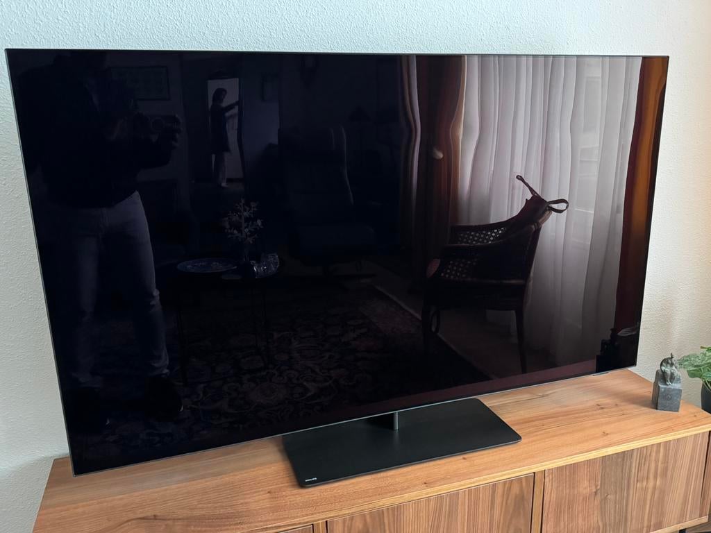 Philips 65 inch OLED 4K Ambilight | 65OLED848, Ophalen, Philips, Zo goed als nieuw, 100 cm of meer