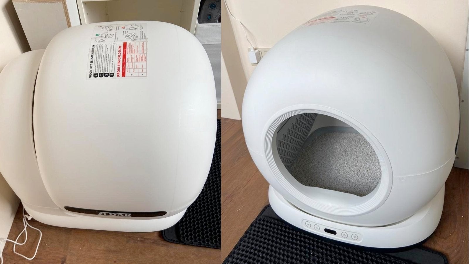 Zedar k1200 zelfreinigende bak - nieuw, Ophalen, Zo goed als nieuw