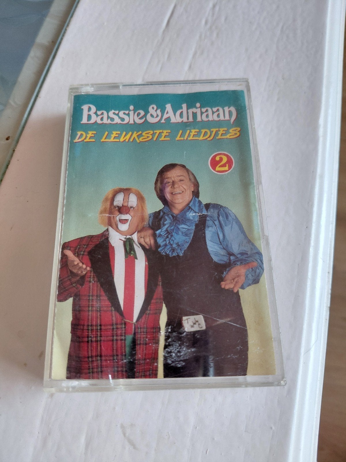 Bassie en Adriaan De Leukste Liedjes 2 cassettebandje 1992., Gebruikt, Kinderen en Jeugd, 1 bandje, Ophalen of Verzenden
